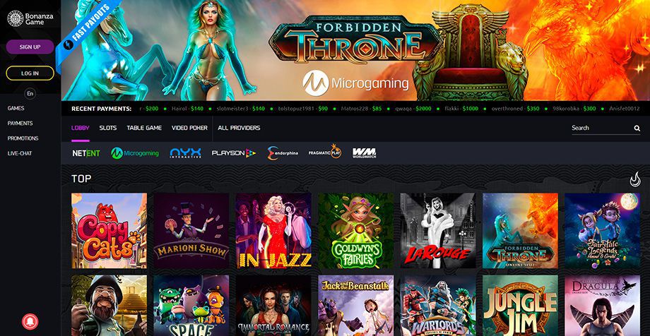 BonanzaGame Casino - Eksploracja Świata Gier Online 0